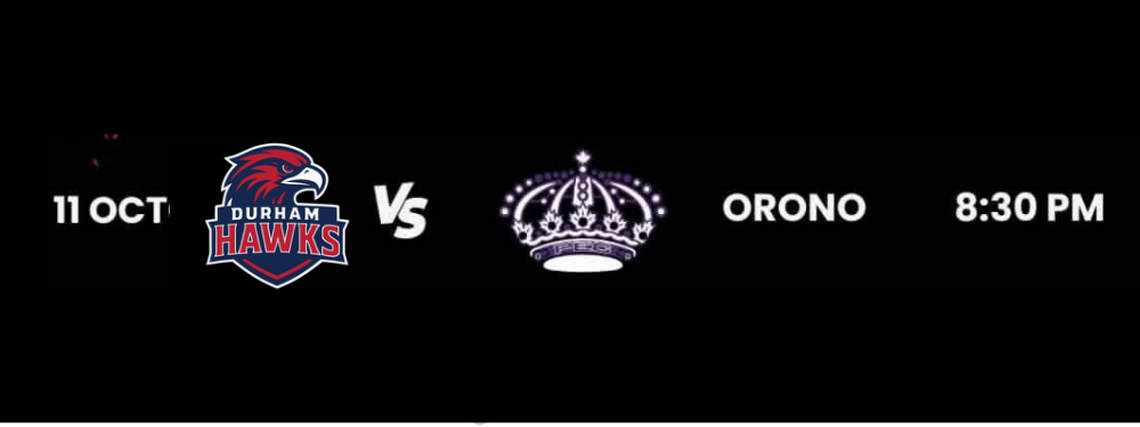 Durham Hawks vs Wellington County Royals